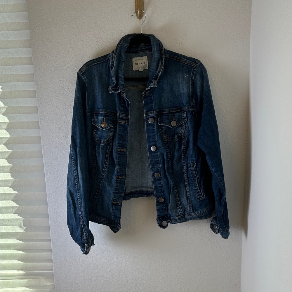 torrid Classic Dark Indigo Denim Jacket